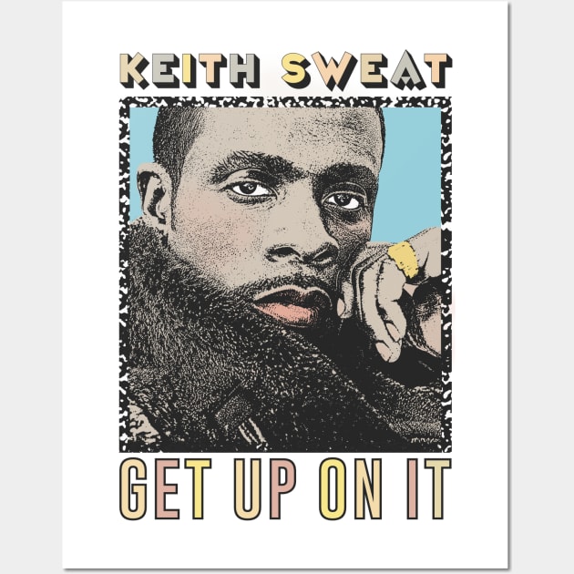 Keith Sweat /// 90s Retro Fan Art Design Wall Art by DankFutura